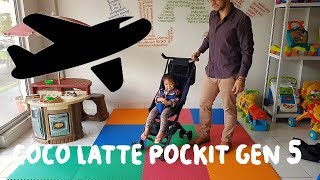 Review Stroller Coco Latte Pockit Gen 5 Cocok Untuk Travelling [upl. by Aleil]