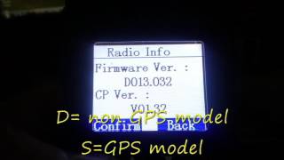 TYT MD380 How to Identify Old Vocoder versus New Vocoder [upl. by Suirradal]