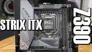 Asus ROG Strix Z390i ITX Preview [upl. by Peedsaj]