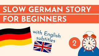 Simple German Story for Beginners Viel zu müde [upl. by Brett]