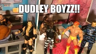 GTS FLASHBACK FLOPHOUSE WWE Legends House Mattel Elites Wrestling Figures Animation Parody [upl. by Ailey772]