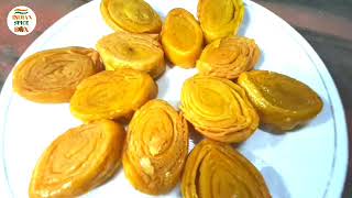 ChiroteKhaja  sweet khaja recipe  How to make Perfect Khaja at home  khaja [upl. by Reena20]