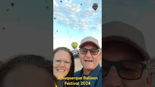 Albuquerque Balloon Festival 2024 familyfun albuquerqueballoonfestival rvlife travelingcogbill [upl. by Annaegroeg94]