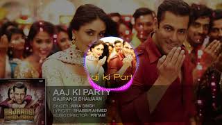 Aaj ki party meri taraf sehindi songDj dhamaka road block dance mix mp3 [upl. by Attiuqahs]