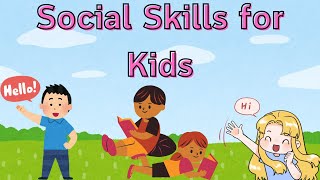 All About Social Skills for Kids  Life Skills for Preschoolers  Skills for Kids to Learn [upl. by Aidyn]