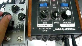 custom copilot fx broadcast controlling a moog ring modulator [upl. by Amahcen166]