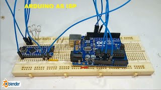 HOW TO BURN PROGRAM TO ANY ARDUINO BOARDS USING ICSP [upl. by Allicerp]