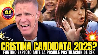 Fantino completamente SACADO por la posible postulación de CFK buscando fueros [upl. by Nivrac]