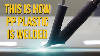 This is How PP Plastic is Welded Polypropylene Welding Process [upl. by Oliviero]