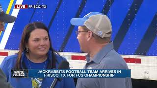 Jackrabbits head to Frisco TX for FCS Championship on Sunday [upl. by Guntar]