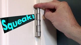 Long Lasting squeaky door hinge fix [upl. by Grata]