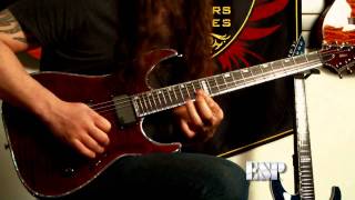 ESP Guitars Rob Caggiano demos the LTD H1001 [upl. by Notecnirp]