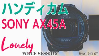 【ハンディカム SONY FDR AX45Aのレビュー9月30日発売の新製品だけど4年半前とほぼ同じ空間光学手ぶれ補正機能が気に入ってこれで３台目】 [upl. by Yseulte]