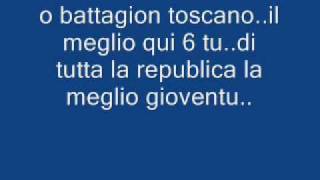 Canti fascisti A noi la morte non ci fa paura [upl. by Mellen]