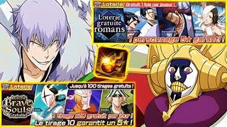 NOUVELLE CAMPAGNE  TIRAGE ROMAN GRATUIT ARCANE LOTERIE BRAVE SOULS GRATUITE  Bleach Brave Souls [upl. by Schoenburg]