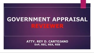 Government Assessment amp Appraisal Reviewer realestatereviews realestatebroker boardexam [upl. by Portwin]