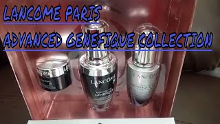 LANCOME PARIS ADVANCED GENEFIQUE COLLECTION [upl. by Akenor340]