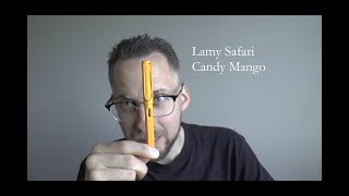 Lamy Safari Candy Mango Review [upl. by Aivek]