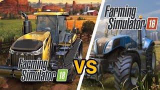 FS 18 vs FS 16  GET EXTRA MONEY in FS 16 and FS 18 fs16 fs18 [upl. by Atlee]