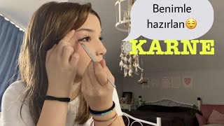 Benimle Hazırlan Karne Ecrin Su Çoban [upl. by Eilah234]