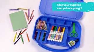 Crayola® Ultimate Art Supplies with Easel Demo [upl. by Enale404]