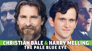 Christian Bale and Harry Melling Interview The Pale Blue Eye [upl. by Arorua]