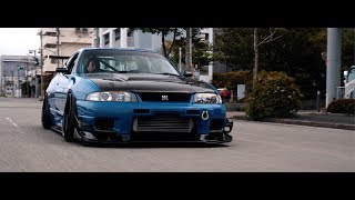 Shirasakas R33 GTR LM in the streets of Tokyo  4K [upl. by Rosenthal]