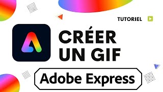 Comment faire un gif sur adobe express à partir dune vidéo [upl. by Leihcim]