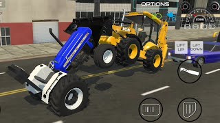 New Mahindra tractor game JCB wala game [upl. by Nilknarf837]