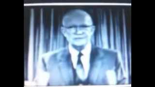 Eisenhower illuminated by Haile Selassie onquotMilitary Industrial Complexquot quotNewly risen Dragonquot [upl. by Rebm]