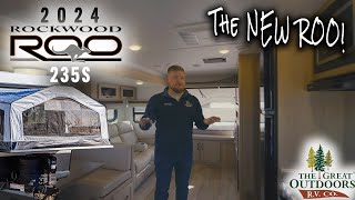 2024 UPDATED Rockwood Roo 235S  Premium Hybrid Expandable That Sleeps 6 [upl. by Alleram]