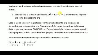 esercizi risolti relativi alla simmetria assiale parte 2 [upl. by Zed]