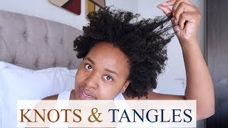 DETANGLE WITH ME How to detangle 4C Natural hair [upl. by Dilly127]