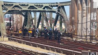 11 Year Old Subway Surfer Fatally Falls off Train in Brooklyn [upl. by Moscow58]