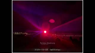 20240928 Lasershow 22 zur Eröffnung der neuen Seebrücke in Haffkrug [upl. by Analle602]