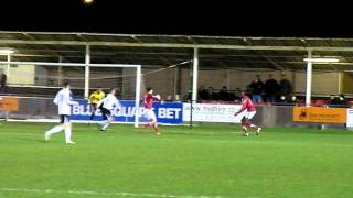 Solihull Moors v York City FC 13 December 2011 [upl. by Arahsit703]