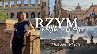 3 DNI W RZYMIE zamiast nauki do egzaminów  taliaszka travel vlog [upl. by Marden]