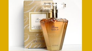 PERFUME  RARE GOLD  AVON RESENHA [upl. by Nawram763]