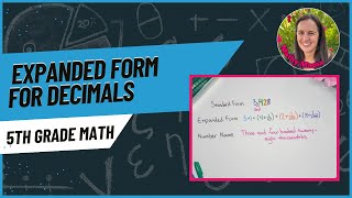 How to Write Decimals in Expanded Form [upl. by Yticilef572]