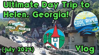 Ultimate Day Trip To Helen Georgia Vlog July 2024 [upl. by Anehsat373]