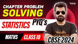 Statistics PYQs  Class 10 Maths  CBSE 2024 🔥 Shimon Sir [upl. by Dinesh]