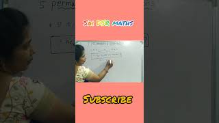 Permutations amp combinations important problems maths 2ashortvideo [upl. by Thelma]