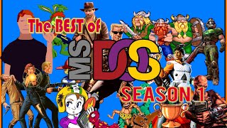 Lo mejor de MS DOS 61 Juegos Old School Temporada 1 [upl. by Tabb914]