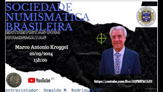 Entrevista com numismata  Marco Kroggel [upl. by Hastings356]