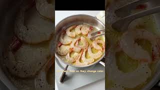 Creamy Shrimp Pasta food caribbeanfood cooking foodie shrimp recipe delicious delicious [upl. by Connie]