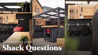 Answering YOUR most asked questions about my BBQ SHACK  Barbechoo [upl. by Klump]