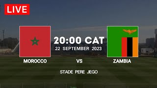 Morocco vs Zambia  FIFA Womens Friendly Match 2023 [upl. by Novonod451]