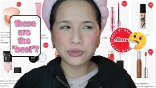 Full Face of ALLURE BEST OF BEAUTY 2024 💄🤔 [upl. by Aelber]