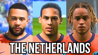 EA FC 24 The Netherlands Faces [upl. by Fen]