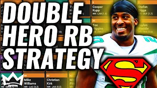 This Strategy DOMINATES Leagues in 2024  Double Hero RB Draft Strategy [upl. by Reyna850]